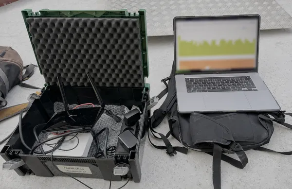 Étude de couverture LoRaWAN sur site industriel avec équipement Finemeca